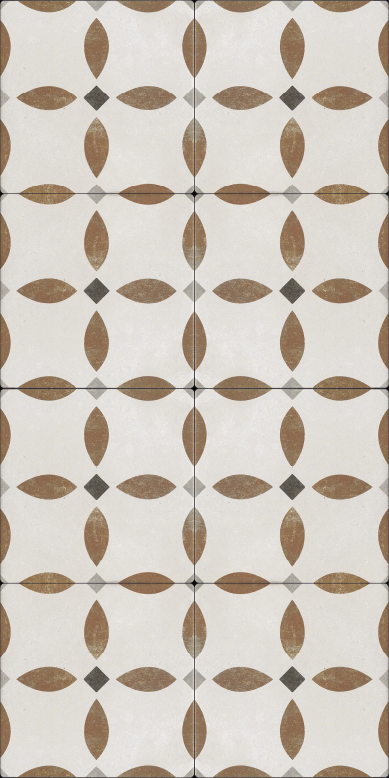 Tapis vinyle cuisine carreaux de style romain - TenStickers