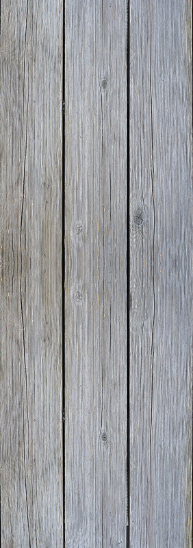 Tapis vinyle chambre style nordique bois brut gris - TenStickers