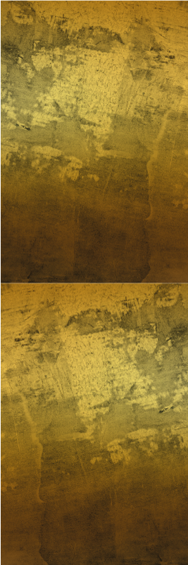 Tapis vinyle chambre motif doré rétro entrelacé - TenStickers