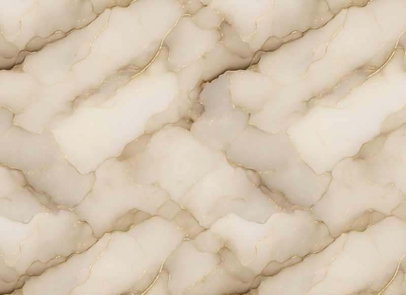 Tapis vinyle chambre marbre blanc et or luxe - TenStickers