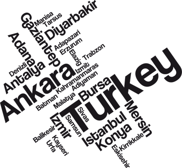 Tapis vinyle chambre texte décoratif turquie - TenStickers