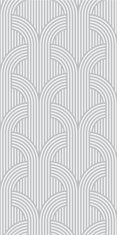 Tapis vinyle chambre gris moderne minimaliste - TenStickers