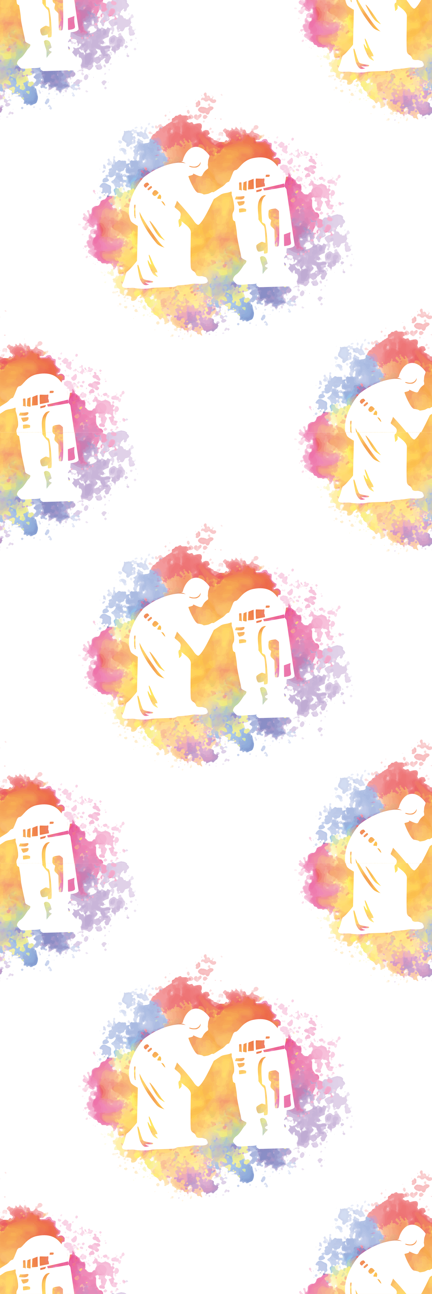 Tapis vinyle chambre motif collage lumineux fille cosmique - TenStickers