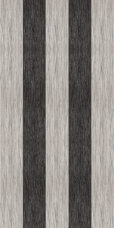 Tapis vinyle chambre effet bois noir et blanc - TenStickers