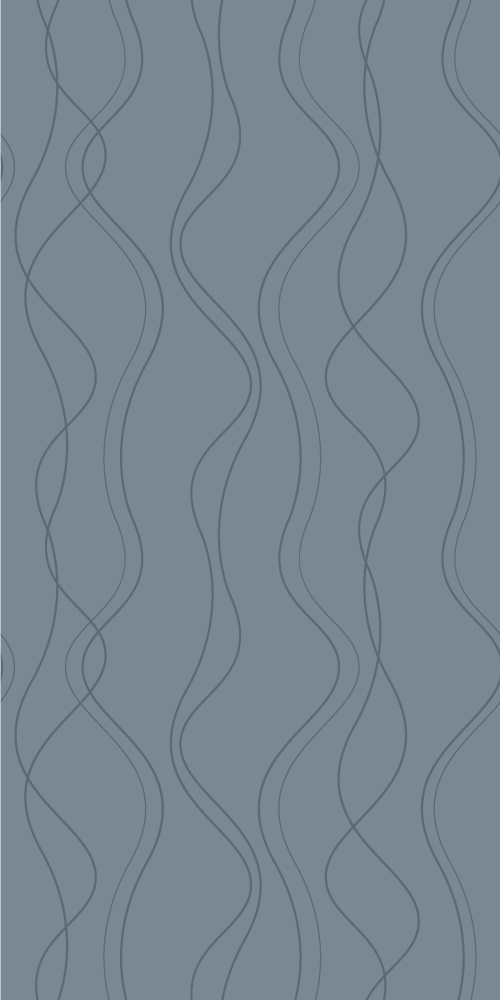 Tapis vinyle nordique motif artistique bleu scandinave - TenStickers