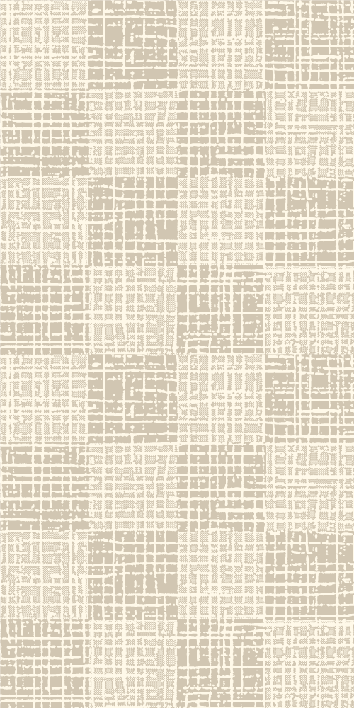 Tapis vinyle nordique motif carré beige scandinave - TenStickers