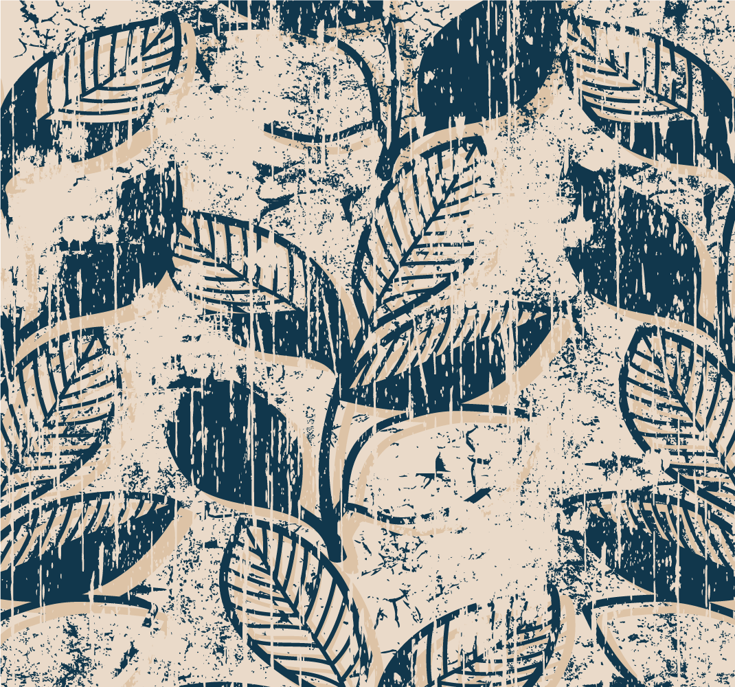 Tapis vinyle vintage motif grunge vintage - TenStickers