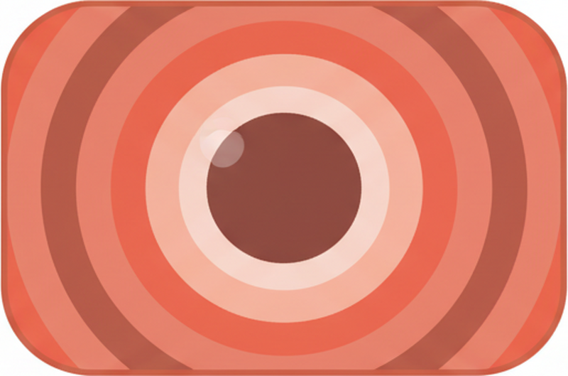 Tapis vinyle design moderne terra rose - TenStickers
