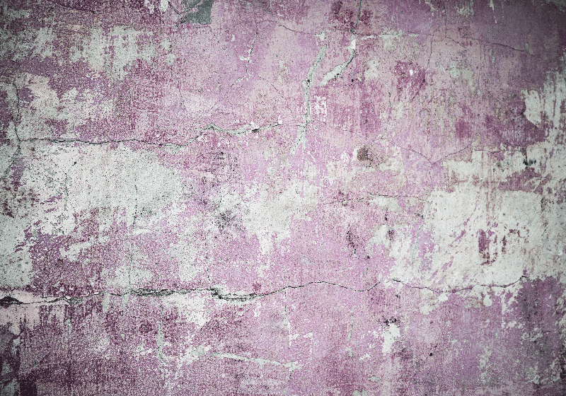 Tapis vinyle texture béton gris et rose - TenStickers