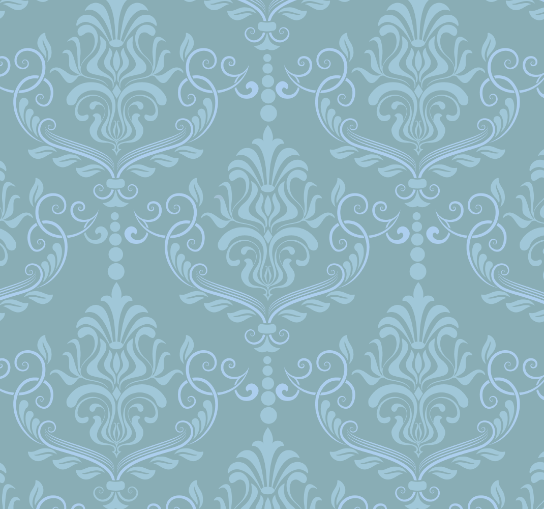 Tapis vinyle vintage baroque élégant et raffiné - TenStickers