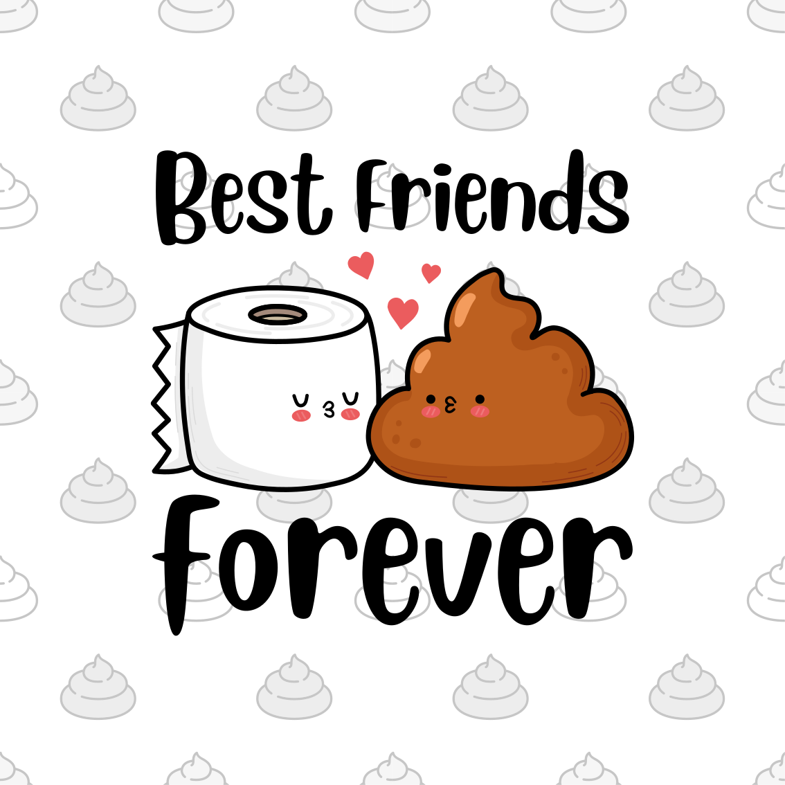 Tapis vinyle citation design drôle pour toilettes - TenStickers