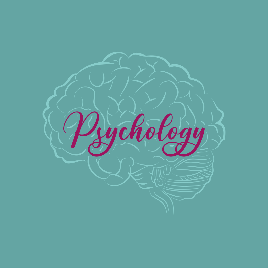Tapis vinyle citation cerveau psychologique - TenStickers