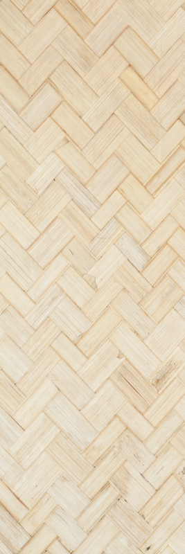 Tapis vinyle texture parquet à chevrons blancs - TenStickers
