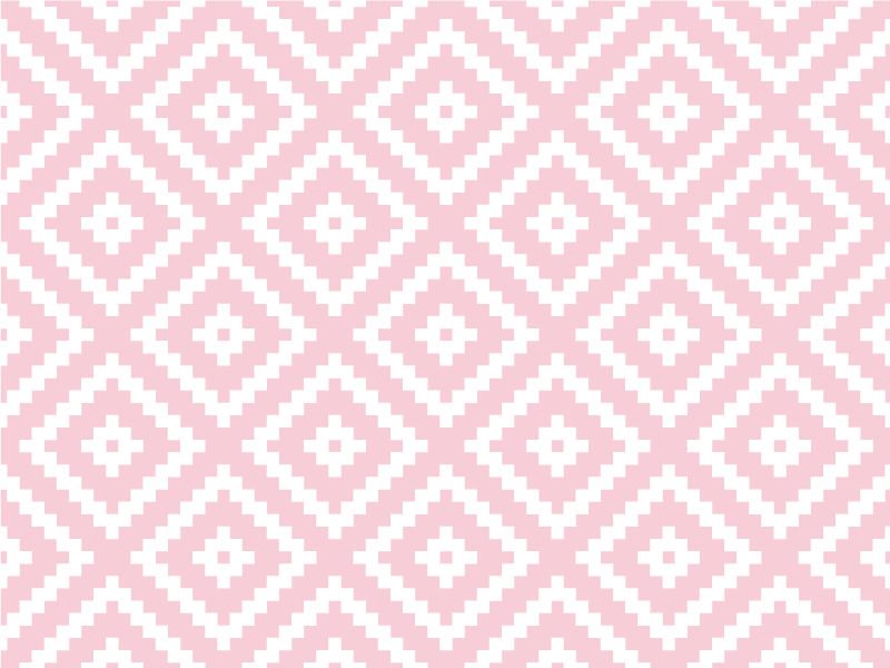 Tapis vinyle texture motif géométrique carrés roses - TenStickers