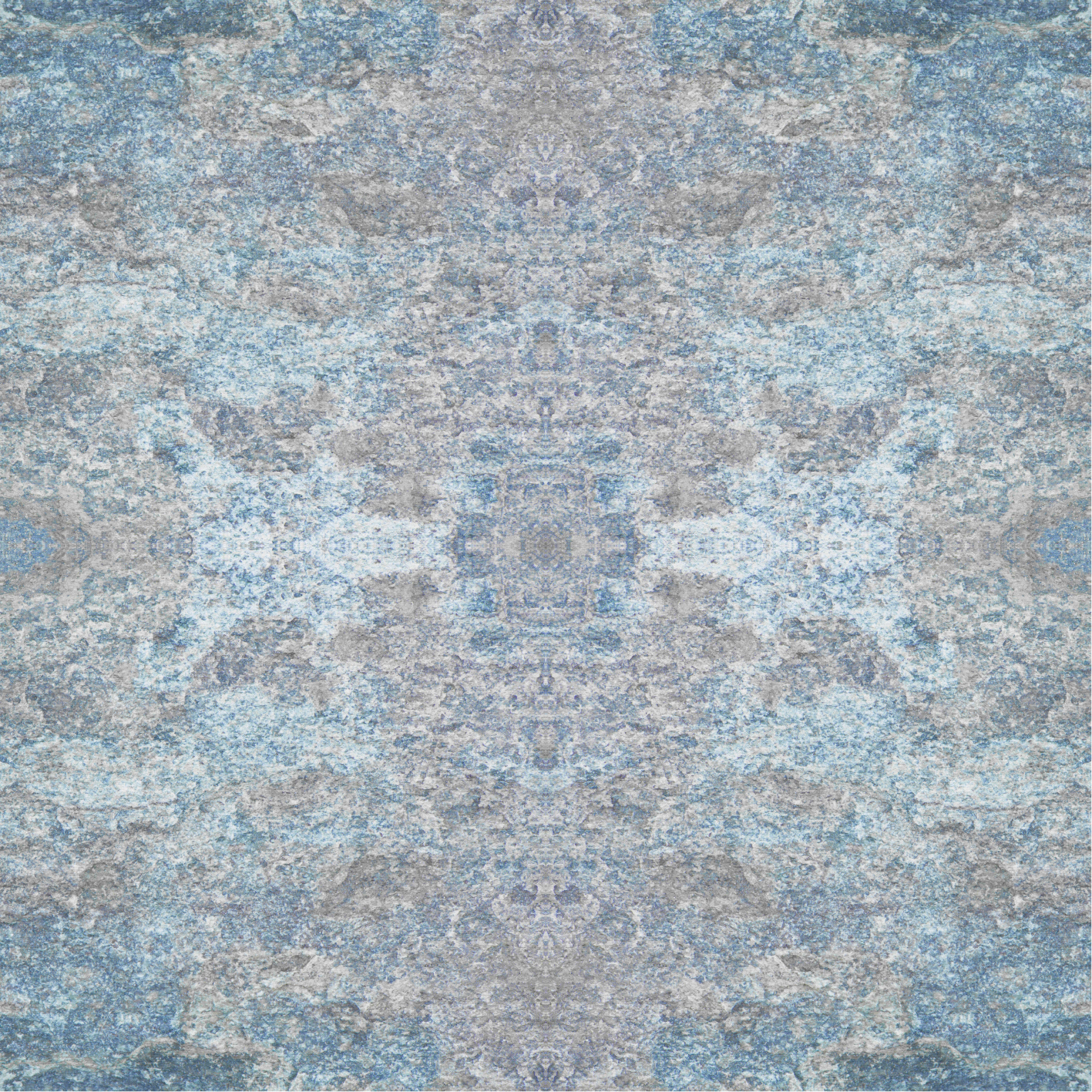 Tapis vinyle texture marbre bleu clair et beige - TenStickers