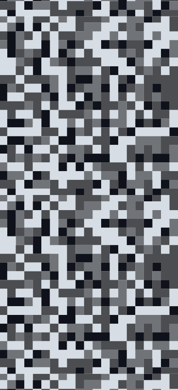 Tapis vinyle couloir carreaux gris style nordique - TenStickers