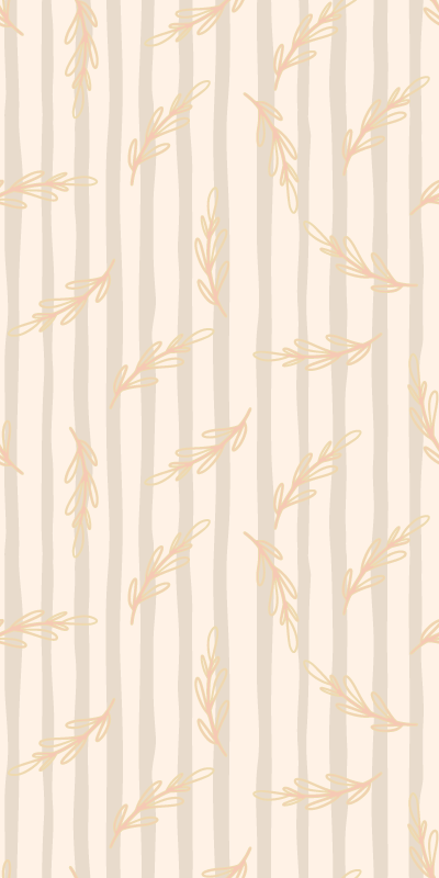 Tapis vinyle couloir beige élégant - TenStickers