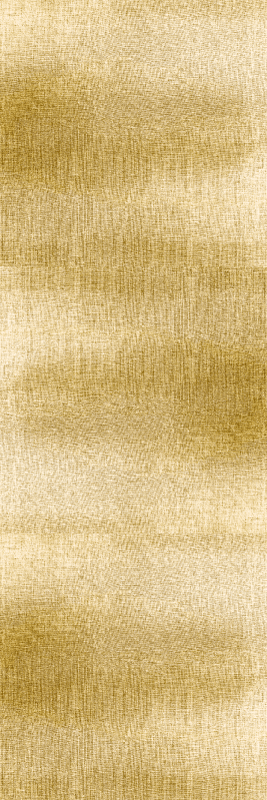 Tapis vinyle couloir effet doré - TenStickers