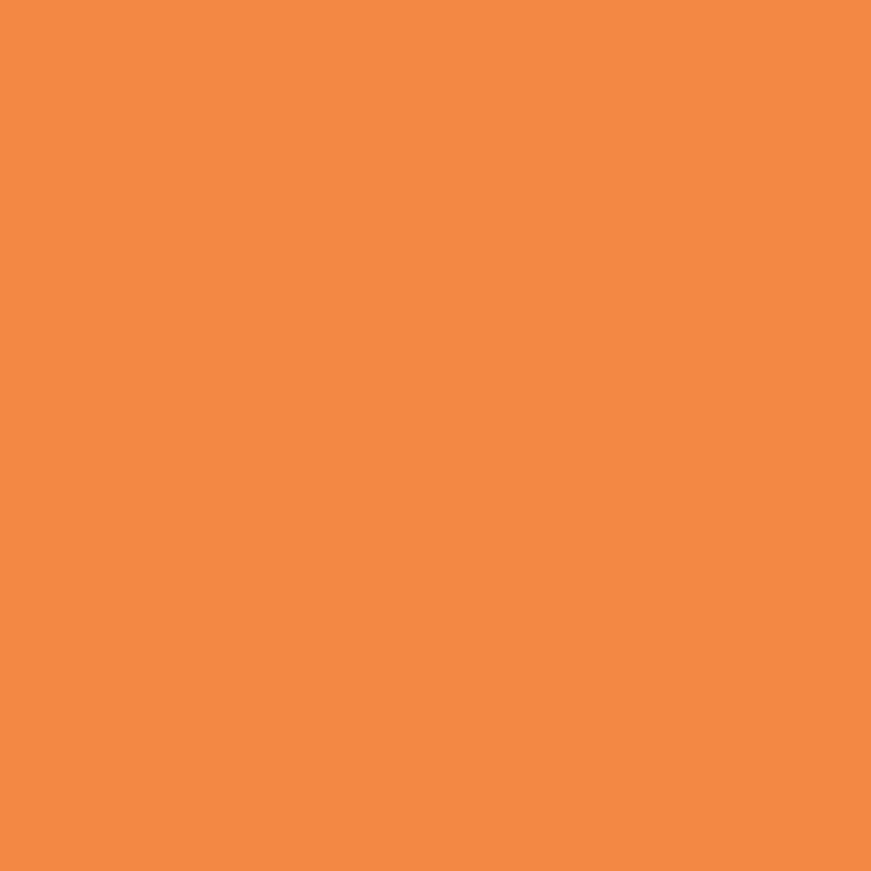 Tapis vinyle orange orange uni - TenStickers