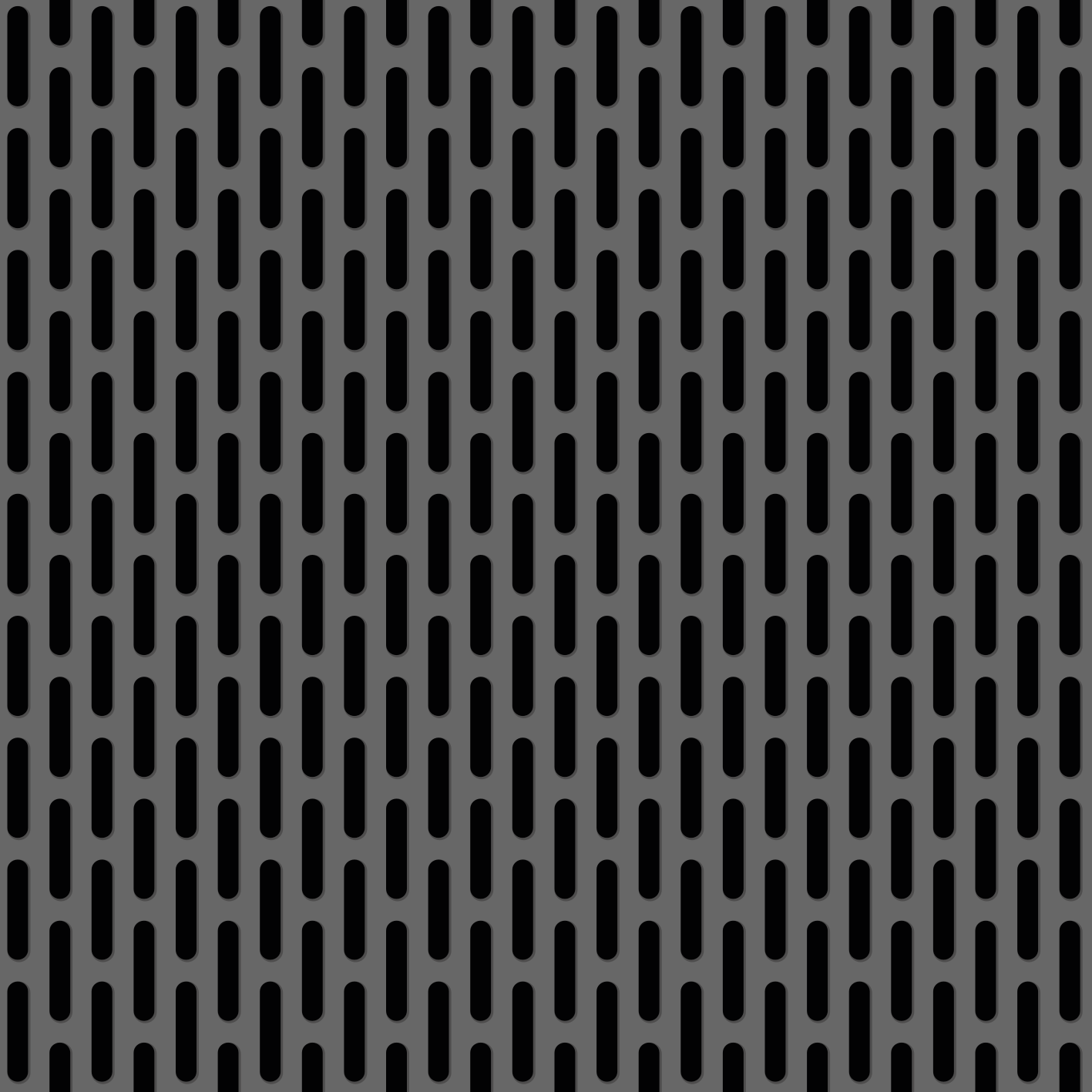 Tapis vinyle noir motif grille métal noir - TenStickers