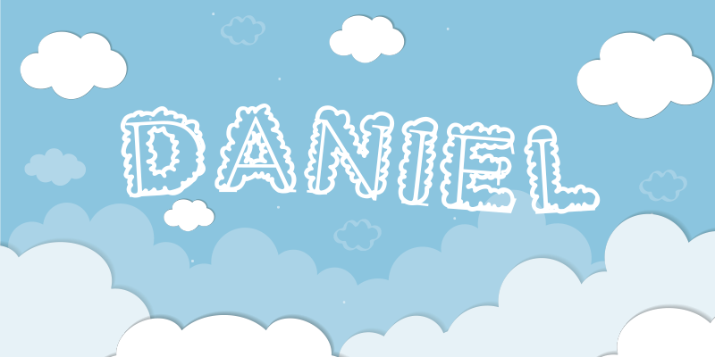 Tapis vinyle chambre personnalisation du ciel nuageux - TenStickers