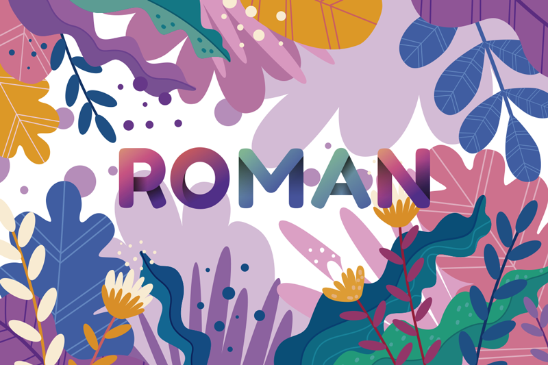 Tapis vinyles personnalisable botanique personnalisé - TenStickers