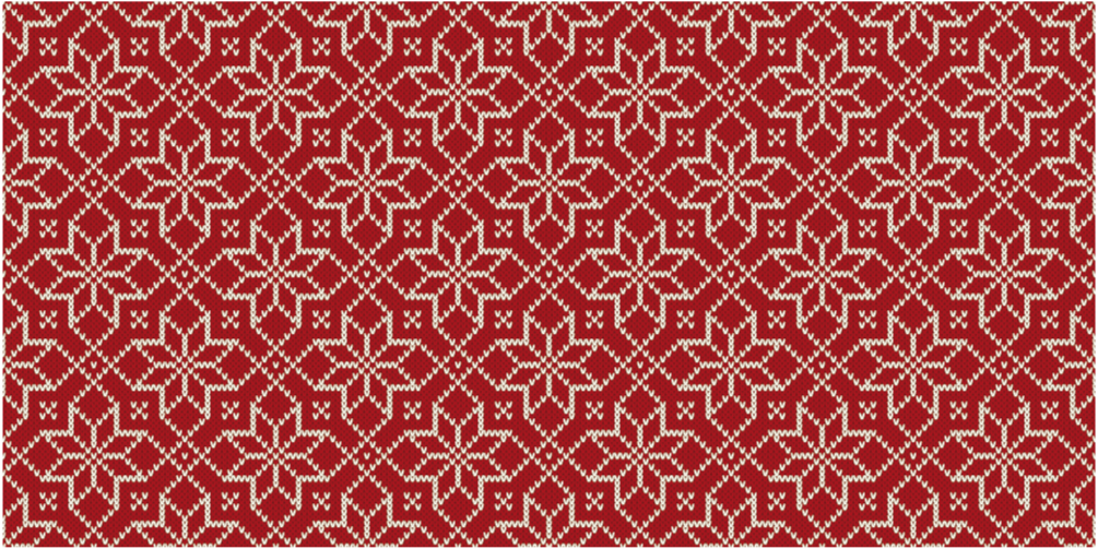 Tapis vinyle bébé motif ornemental rouge - TenStickers