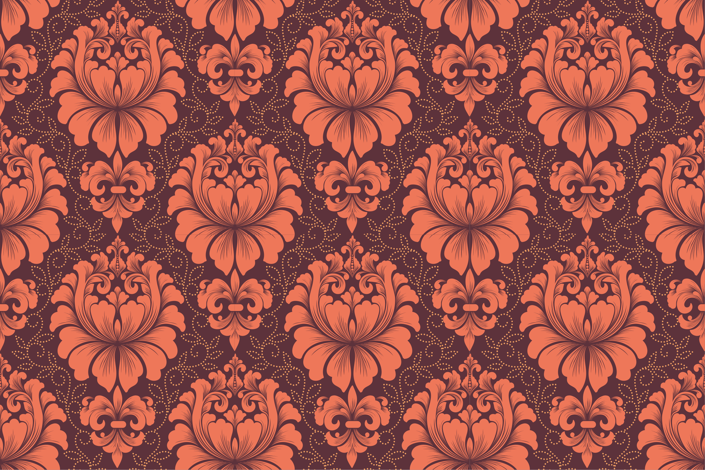 Tapis vinyle mandala symétrie ornée - TenStickers