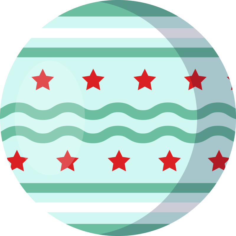 Tapis vinyle étoile motif aquatique - TenStickers