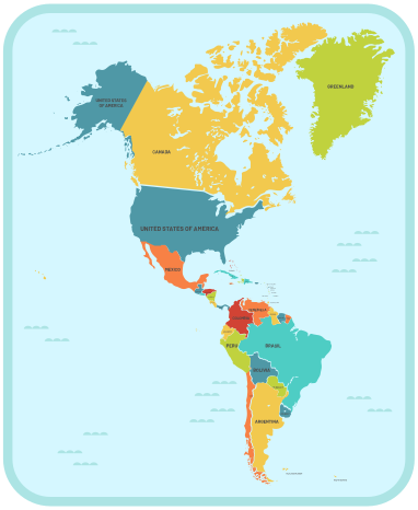 Tapis vinyle carte du monde carte mondiale de l'éducation - TenStickers