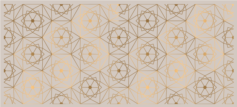 Tapis vinyle beige mosaïque texturé - TenStickers