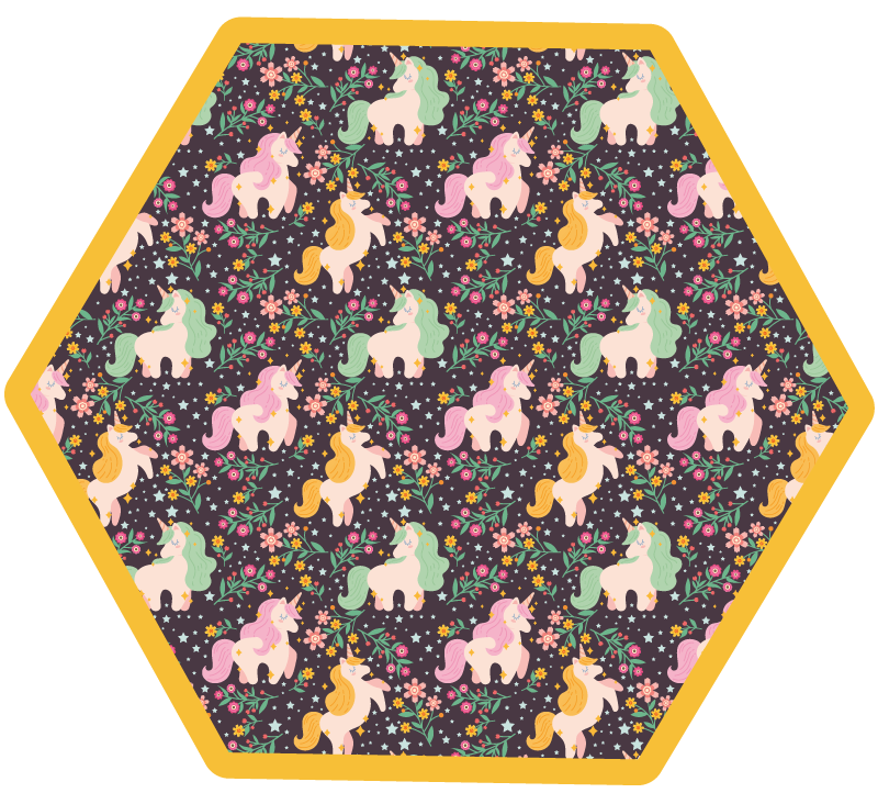 Tapis vinyle autres tapis aire de jeux créatures mythiques - TenStickers