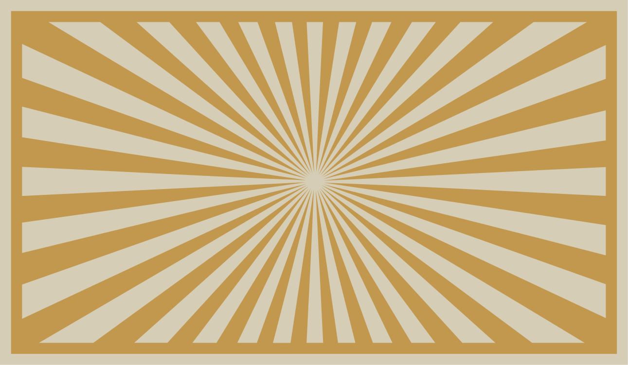 Tapis vinyle géométrique motif d'éclatement radiant - TenStickers