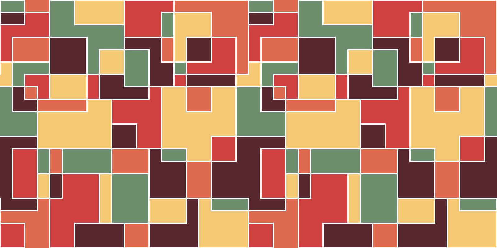 Tapis vinyle géométrique résumé coloré - TenStickers