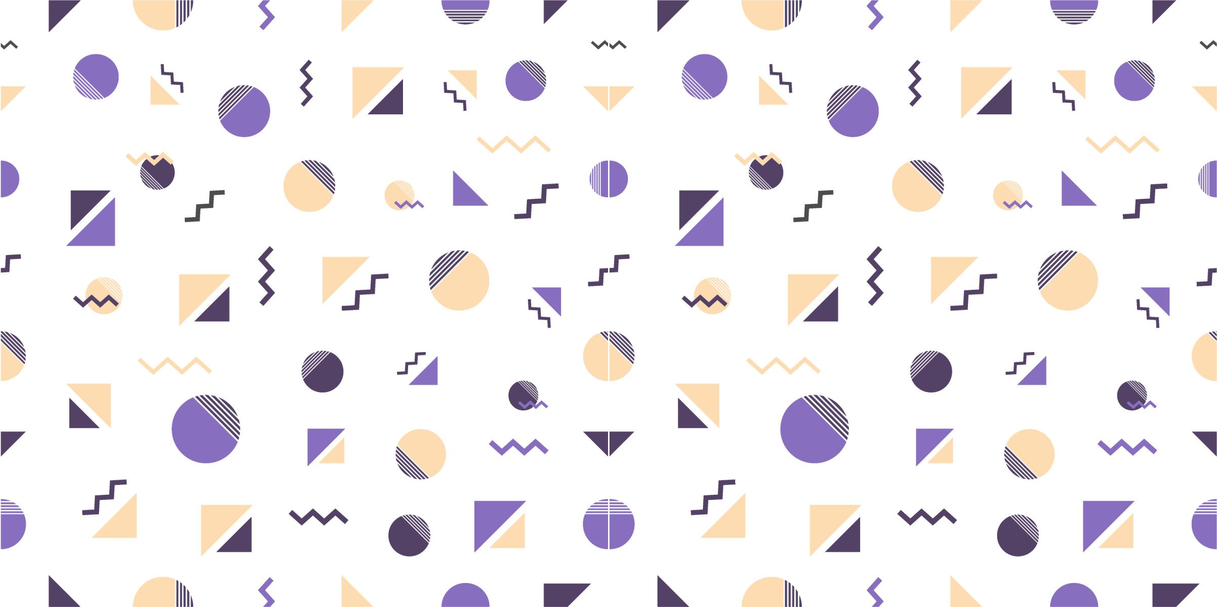 Tapis vinyle géométrique motif de formes géométriques - TenStickers