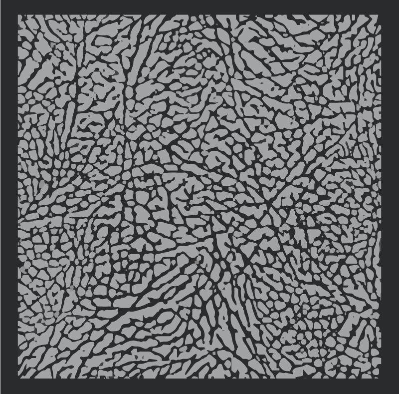 Tapis vinyle gris motif texturé foncé - TenStickers