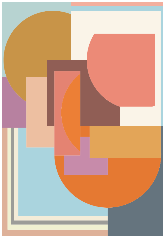 Tapis vinyle salle à manger mosaïque géométrique moderne - TenStickers