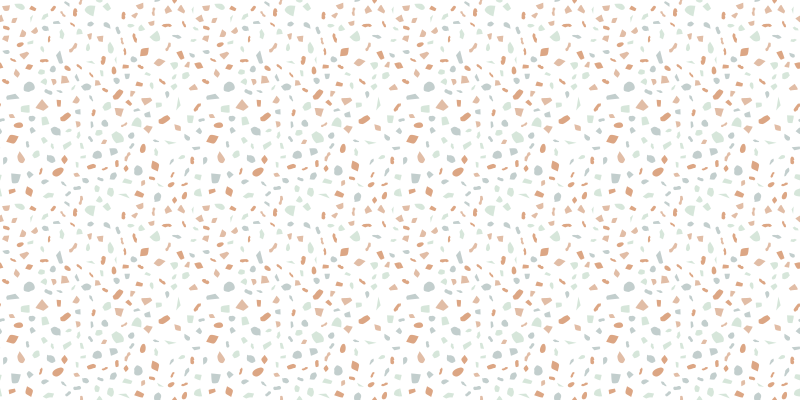 Tapis vinyle cuisine motif terrazo - TenStickers