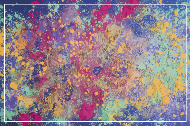 Tapis vinyle textures éclat abstrait - TenStickers