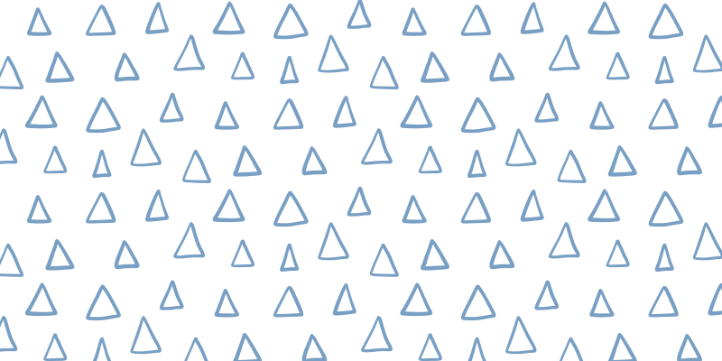 Tapis vinyle géométrique motif à motifs triangulaires - TenStickers