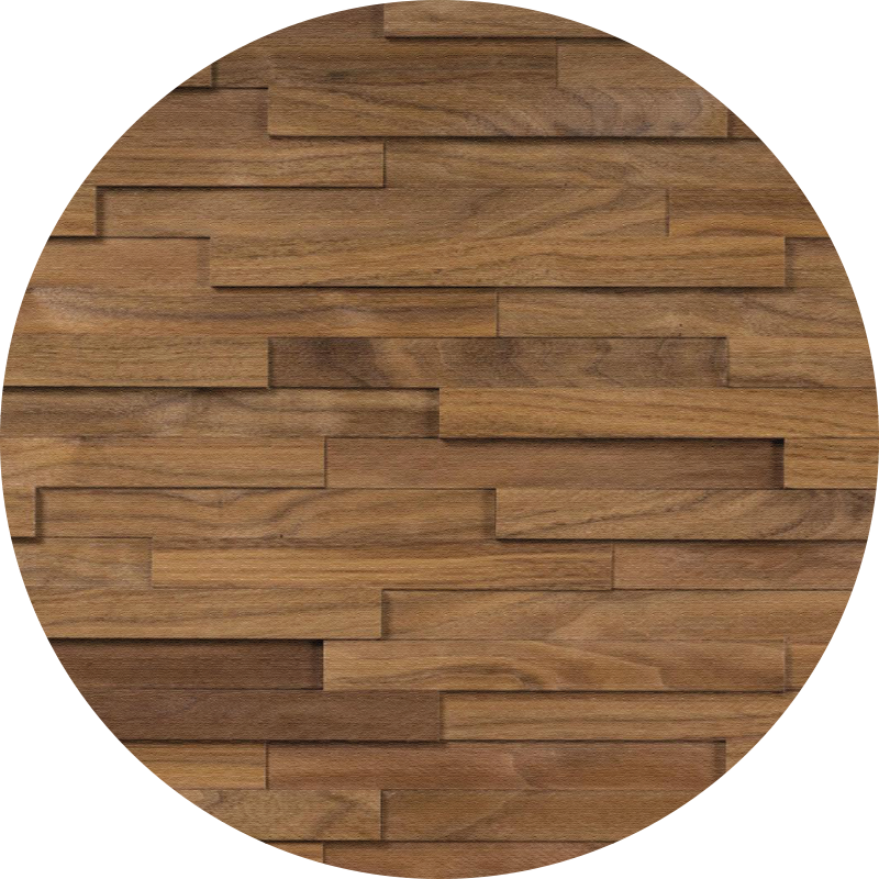 Tapis vinyle imitation parquet grain de bois organique - TenStickers