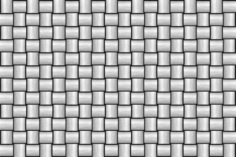 Tapis vinyle marbre motif de carrés gris - TenStickers