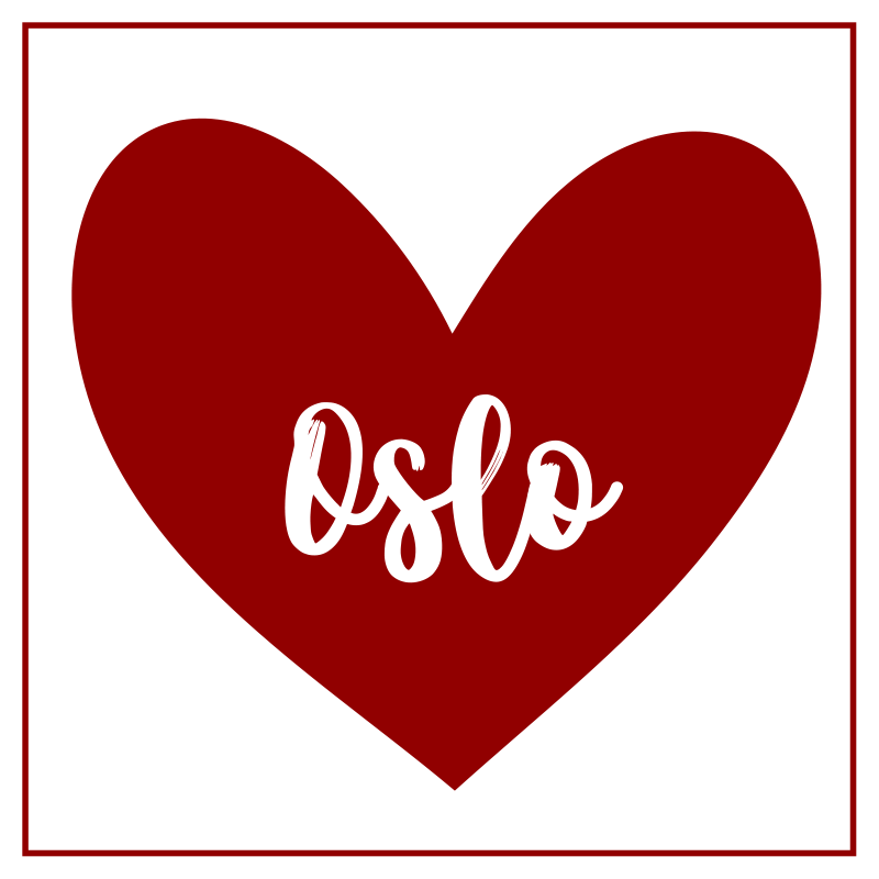 Tapis vinyle citation coeur d'oslo - TenStickers