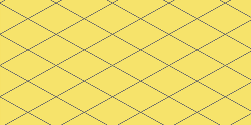 Tapis vinyle salon diamants jaunes - TenStickers