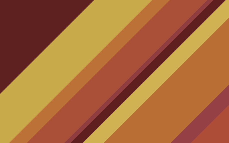 Tapis vinyle vintage rayures rétro chaudes - TenStickers