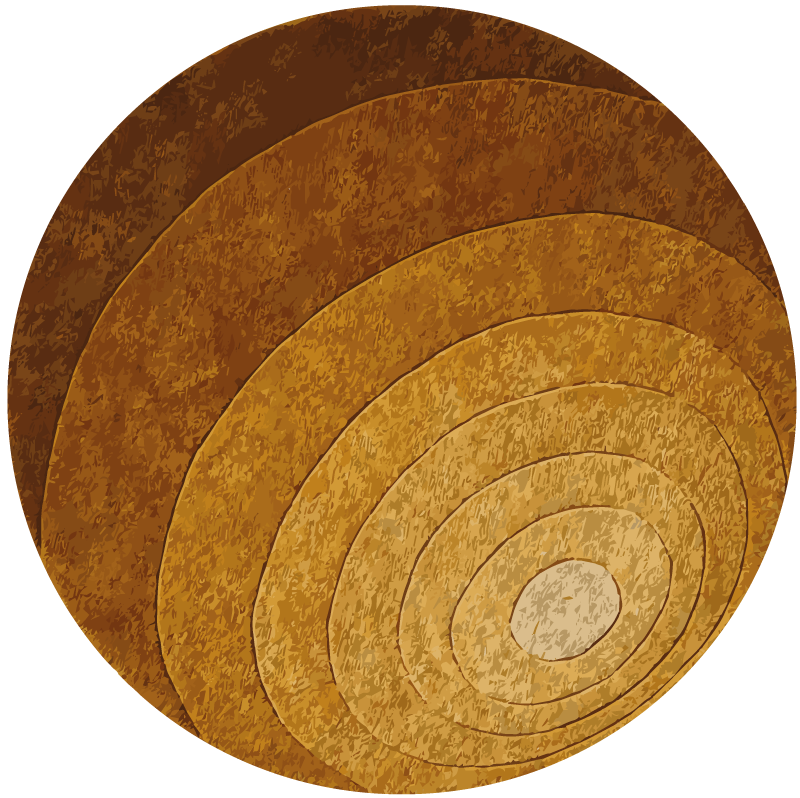 Tapis vinyle motif Boule nordique de cuisine - TenStickers