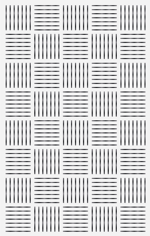 Tapis vinyle cuisine motif de carreaux rayés - TenStickers
