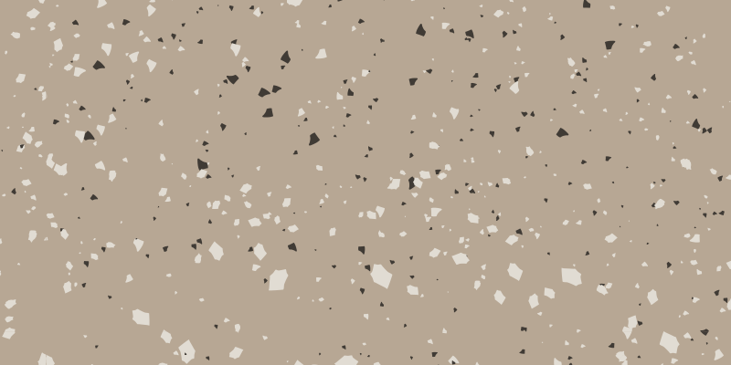 Tapis vinyle marbre motif terrazzo neutre - TenStickers