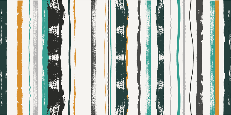 Tapis vinyle rayures motif linéaire frappant - TenStickers