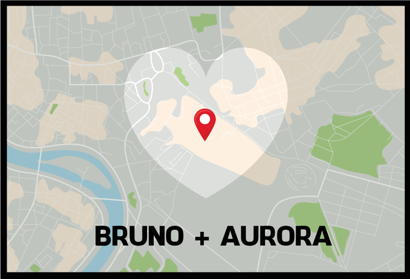 Tapis vinyle personnalisé carte géographique - TenStickers